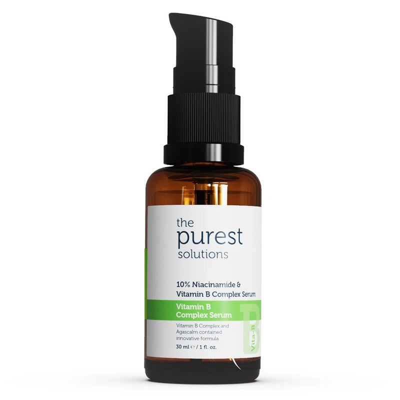 The Purest Solutions 10% Niacinamide + Vitamin B Complex Facial Serum 30ml