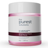 The Purest Solutions 0.6% Azelaic Acid & 0.6% Malic Acid Exfoliating & Peeling Fruit Enzyme Powder 55g