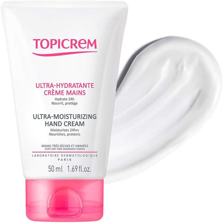 Topicrem Ultra-Moisturizing Hand Cream For Very Dry And Damaged Hands 50ml