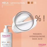 Topicrem Mela Ultra-Hydrant Unifying Ultra Moisturizing Milk With SPF 15 For Sensitive Skin 500ml