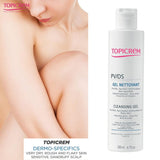 Topicrem PV/DS Cleansing Gel For Flaky Body & Scalp, Soap-Free 200ml