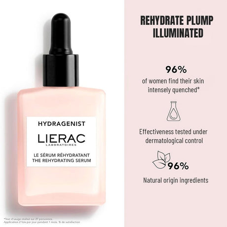 Lierac Hydragenist The Rehydrating Radiance Face Serum For All Skin Types 30ml