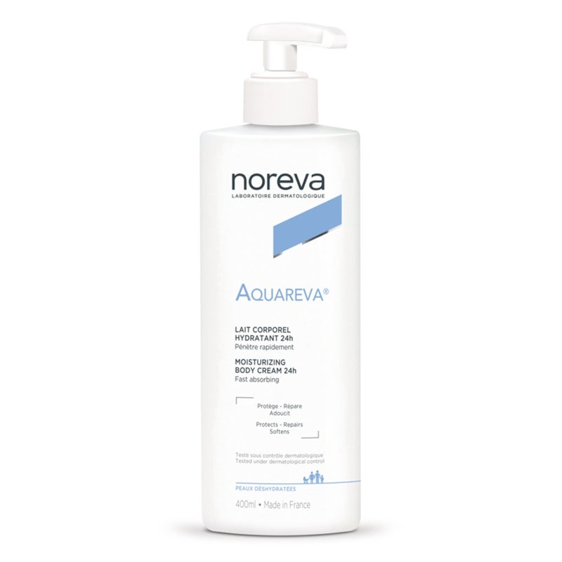 Noreva Aquareva 24-Hour Moisturizing Body Cream 400ml