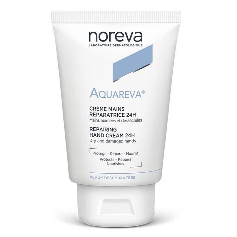 Noreva Aquareva 24-hour Repairing Hand Cream For Dry And Damaged Hands 50ml