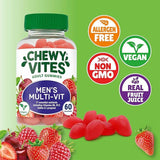 Chewy Vites Men's Multivitamin Supplement Adult Gummies, Pack of 60's Chewy Vites