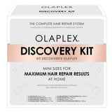 مجموعة الشعر Olaplex Discovery لإصلاح الشعر بالكامل وتصفيفه في المنزل بأحجام صغيرة، عبوة مكونة من 8 قطع