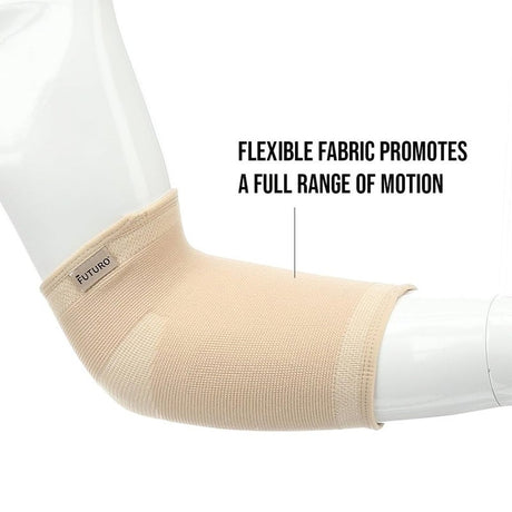 Futuro Elbow Support For Left/Right Elbow, Mild Support, Small, Grey Color, Pack of 1’s