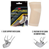 Futuro Elbow Support For Left/Right Elbow, Mild Support, Small, Grey Color, Pack of 1’s