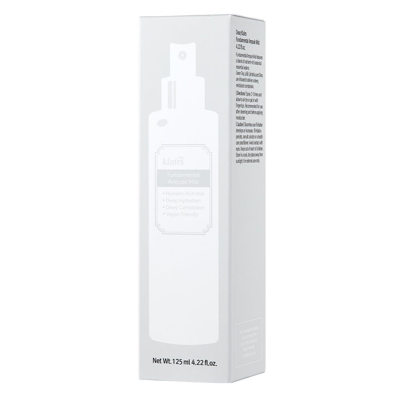 Dear Klairs Fundamental Ampule Skin Hydrating Mist For All Skin Types 125ml Dear Klairs