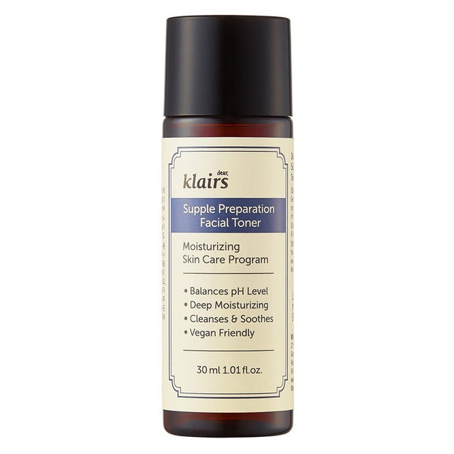 Dear Klairs Supple Preparation Moisturizing Facial Toner 30ml, Pack of 1 Dear Klairs