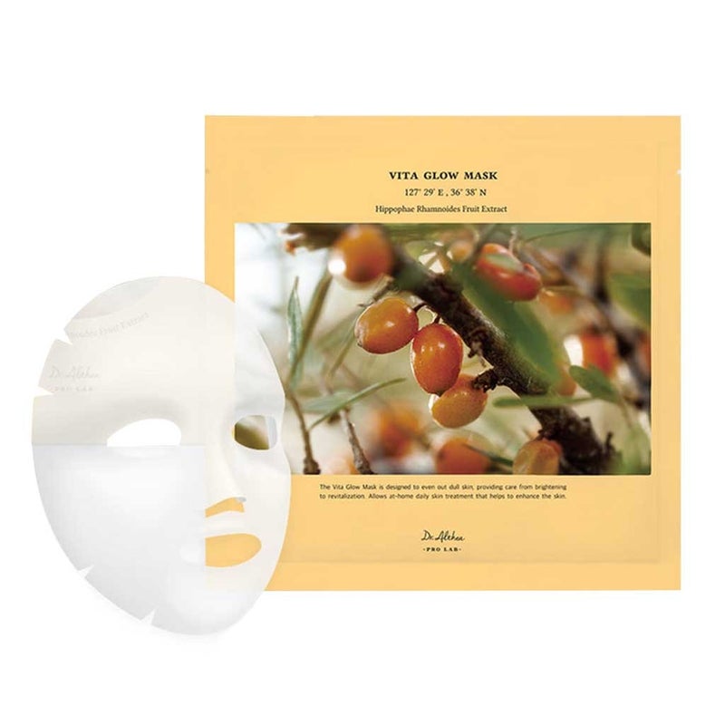 Dr. Althea Vita Glow Face Sheet Mask For Dull & Uneven Skin Tone, Pack of 5’s