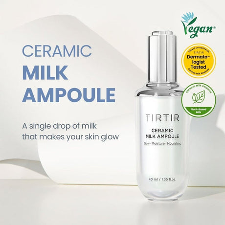 Tirtir Ceramic Milk Ampoule Moisturizing & Nourishing Serum 40ml