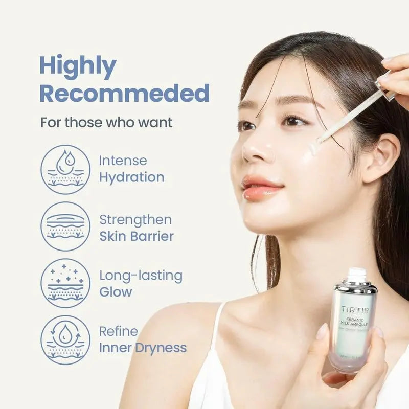 Tirtir Ceramic Milk Ampoule Moisturizing & Nourishing Serum 40ml Tirtir