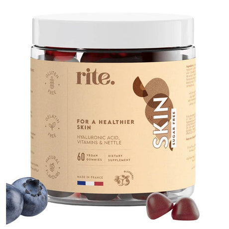Rite Skin Gummies For Healthier Skin, Pack of 60's Rite