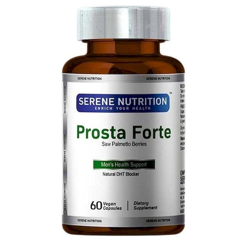 Serene Nutrition Prosta Forte Capsules For Prostate Health, Pack of 60's Serene Nutrition