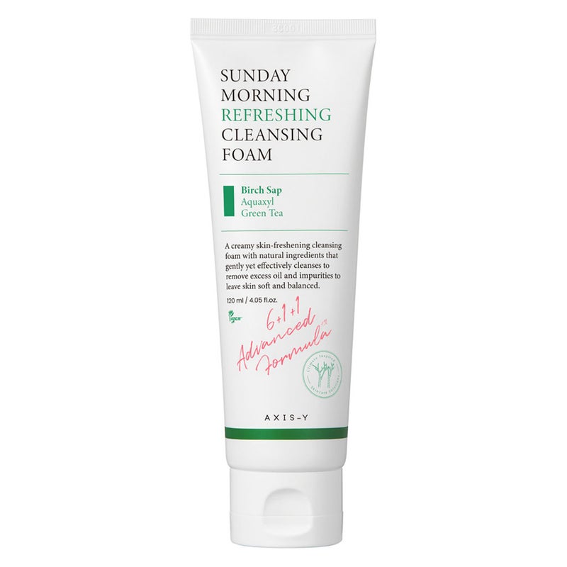Axis-Y Sunday Morning Refreshing Cleansing Foam 120ml Axis-Y
