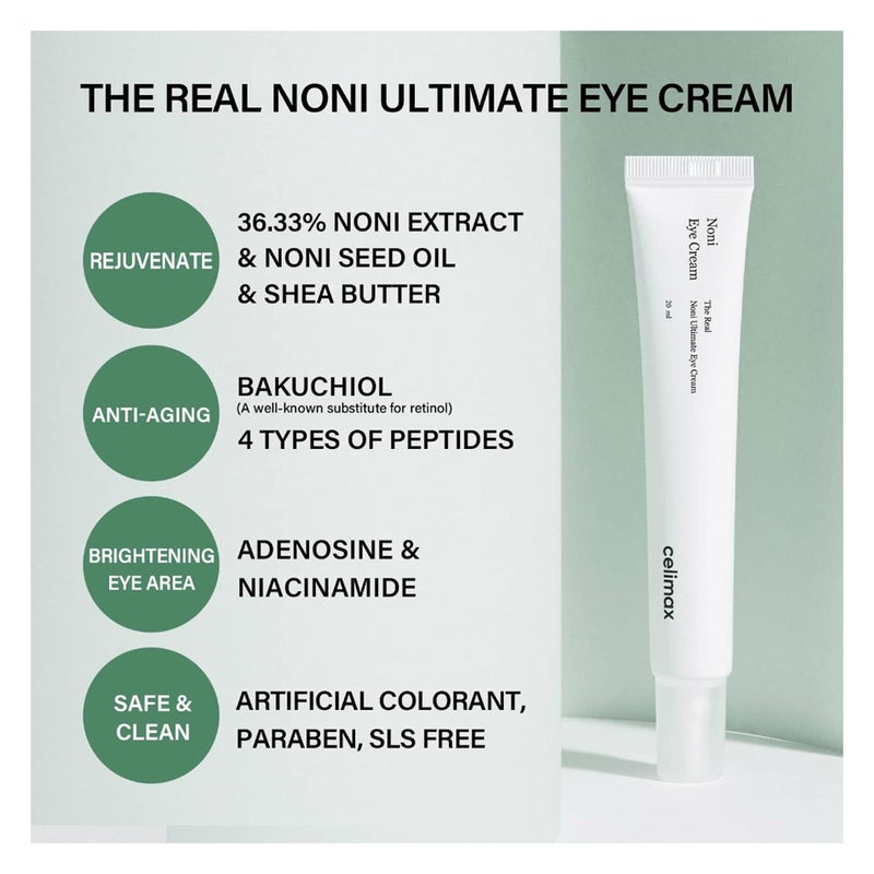 Celimax The Real Noni Ultimate Nourishing Eye Cream 20ml Celimax