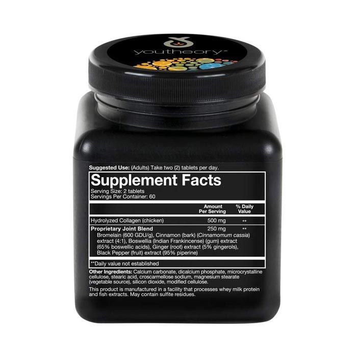 Youtheory Men's Joint Collagen Advanced 120's Youtheory
