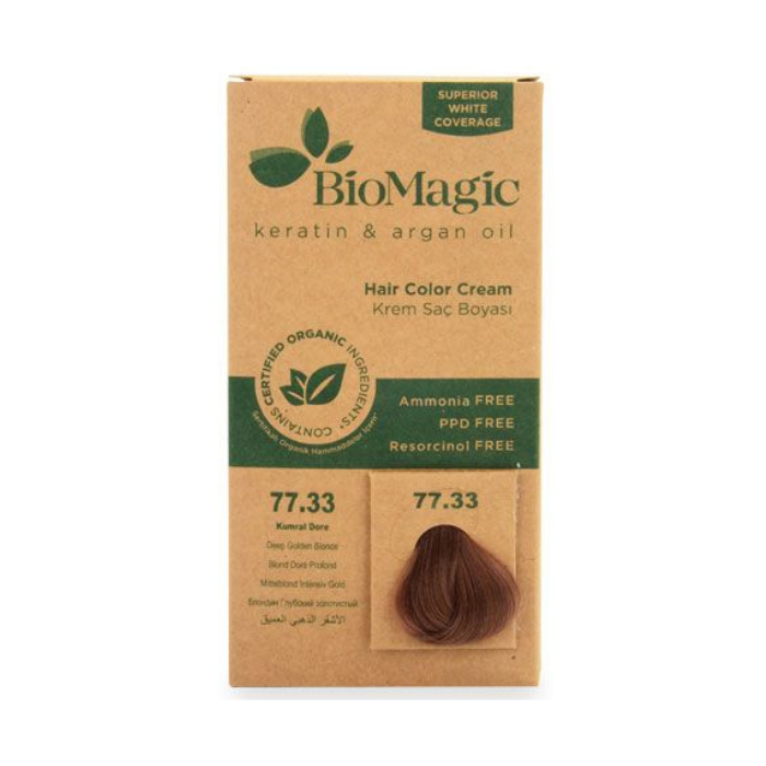 BioMagic Hair Color - 77.33 Deep Golden Blonde