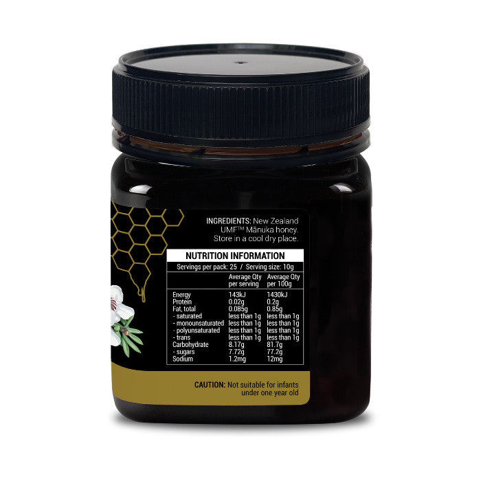 NZ Health UMF 15+ Manuka Honey Immunity Digestion & Healing Support – 250g