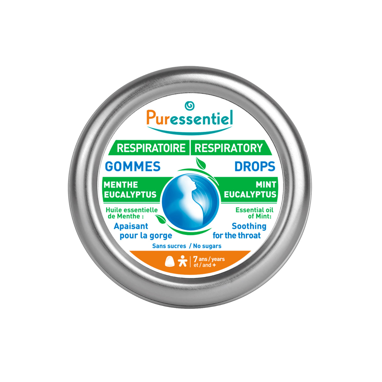 Puressentiel Respiratory Throat Drops Mint & Eucalyptus 20's