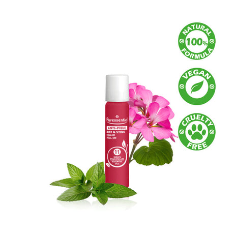 Puressentiel Anti-Sting Soothing Roller with 11 Essential Oils 5ml