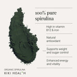 KIKI Health Organic Spirulina Powder - 200g