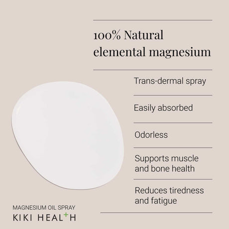 KIKI Health Magnesium Oil - 125ml
