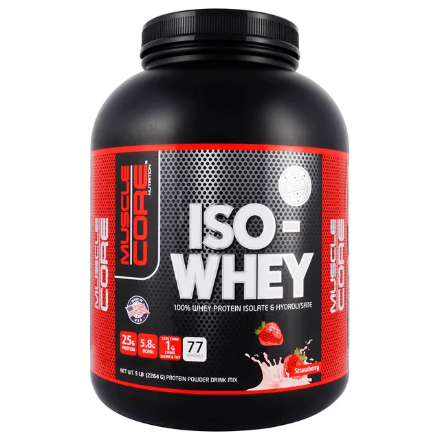 Muscle Core Nutrition Iso Whey 5lb Strawberry
