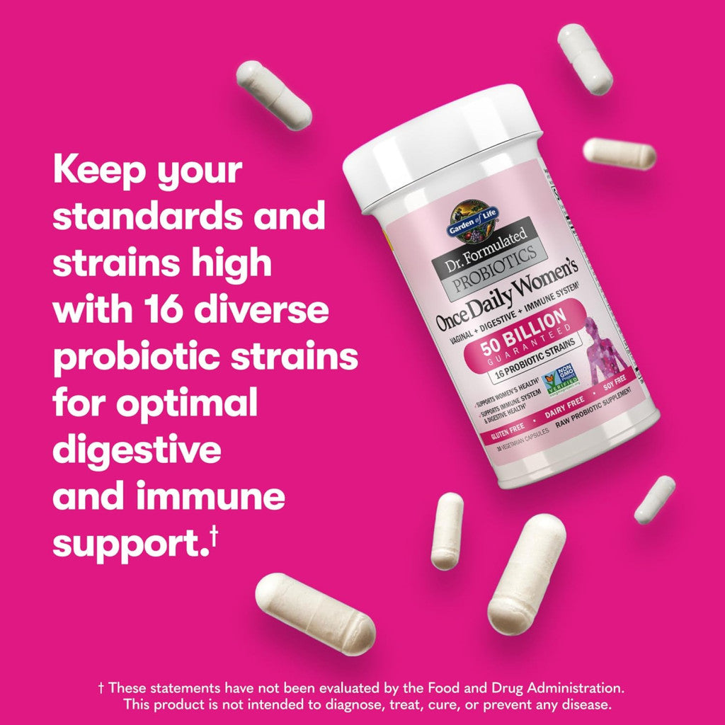 Garden of Life Dr. Formulated Probiotics Once Daily Women 50 Billion - 30 Capsules
