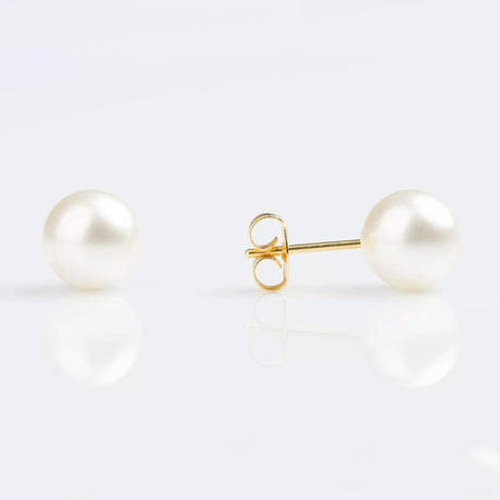 Studex Sensitive Gold Plated 8MM White Pearl