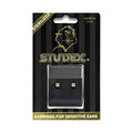 Studex Sensitive Sterilized Gold Plated 2MM Cubic Zirconia STUDEX