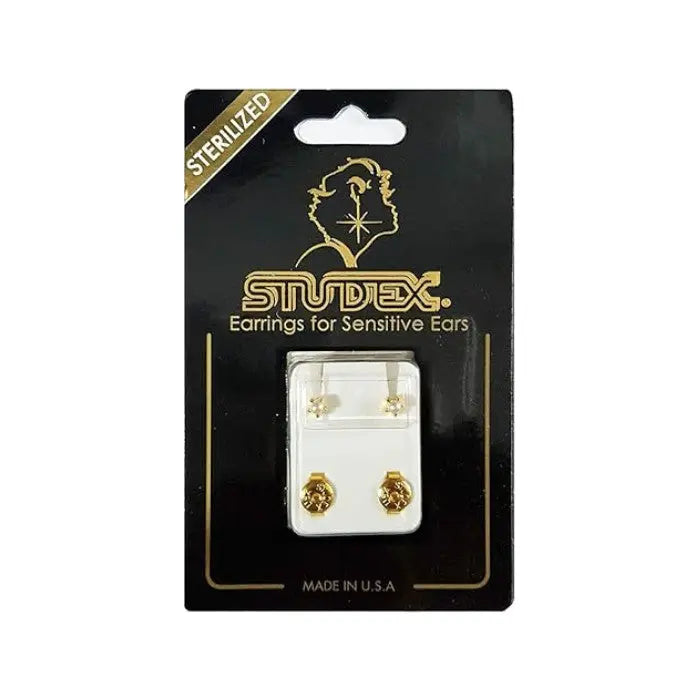 Studex Gold Plated Regular Tiffany White Pearl STUDEX