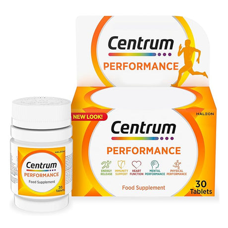 Centrum Energy Adult Multivitamin Supplement Tablets With Ginseng & Ginkgo - 30's