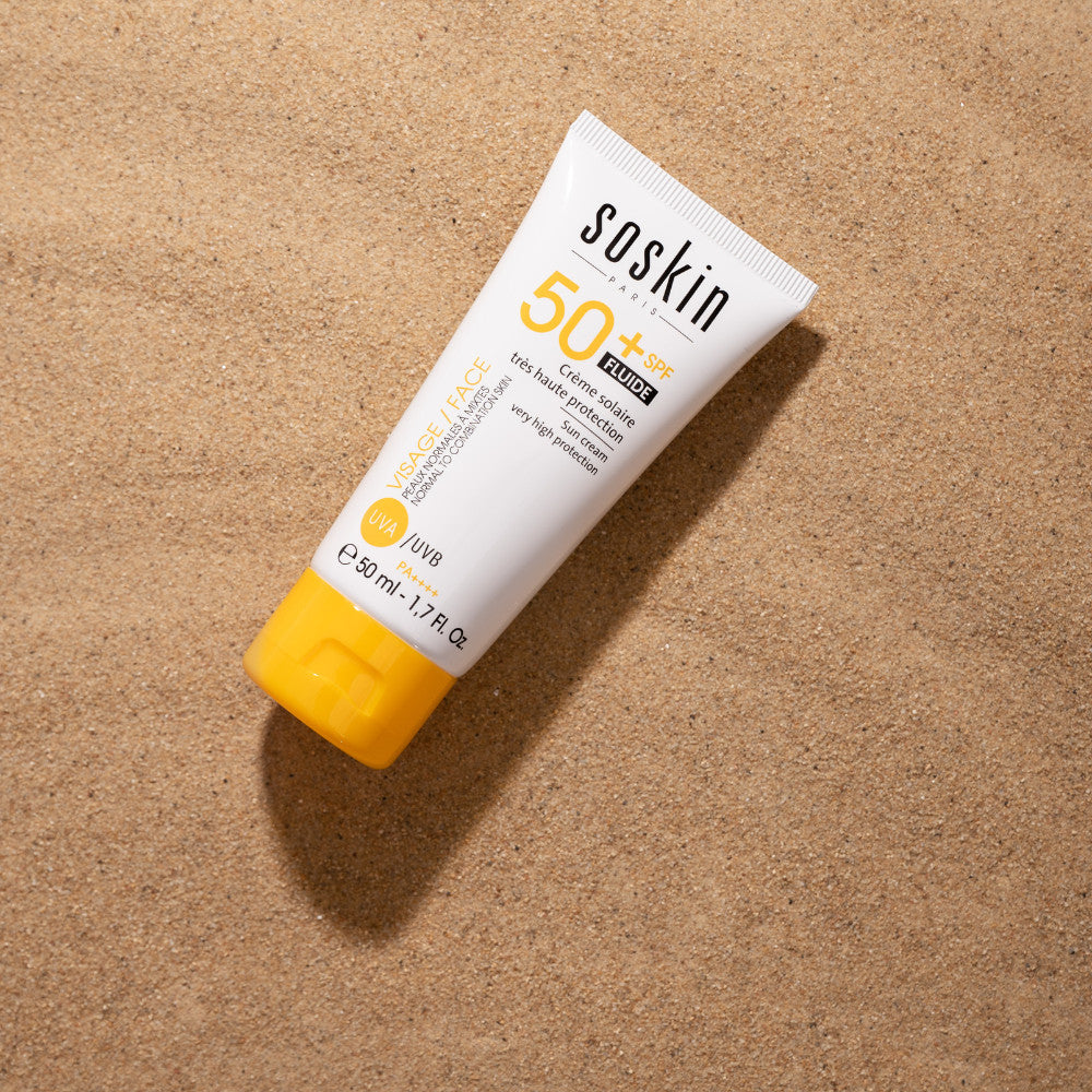 Soskin Sun Guard Sun Cream Very High Protection (SPF 50+) Fluid - 50 ml