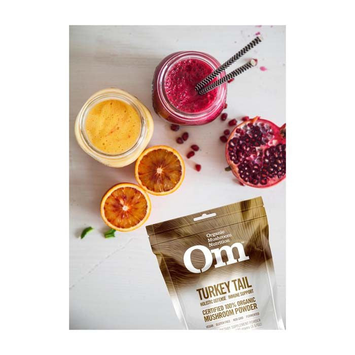 Om Turkey Tail Organic Mushroom Powder 100g