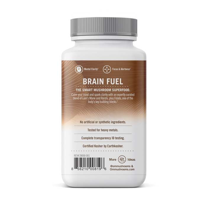 Om Brain Fuel Mushroom Superfood 90 Vegetable capsules