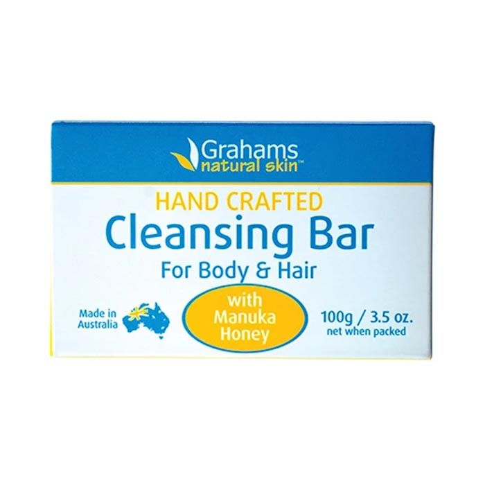 Grahams Natural Body & Hair Cleansing Bar - 100 g