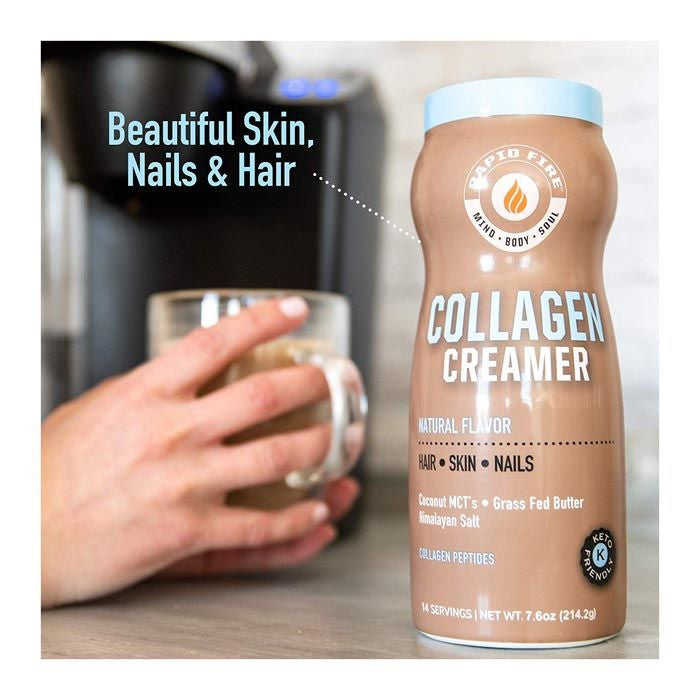 Rapidfire Collagen Creamer 14 Servings 214 g