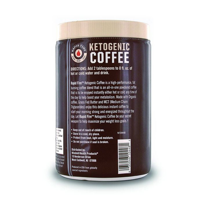Rapidfire Ketogenic Coffee Original Blend 225g 15 Servings