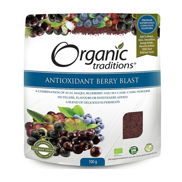 Organic Traditions Antioxidant Berry Blast 100 g