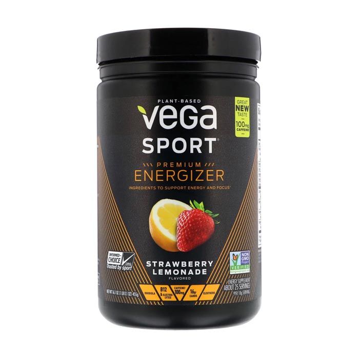 Vega Sport Premium Energizer Strawberry Lemonade 16.1 oz
