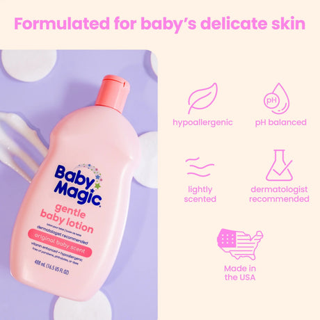 Baby Magic Gentle Baby Lotion Original Scent - 488ml