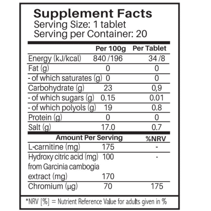 Sunshine Nutrition Slim Support Efferv Pineapple Tabs 20's