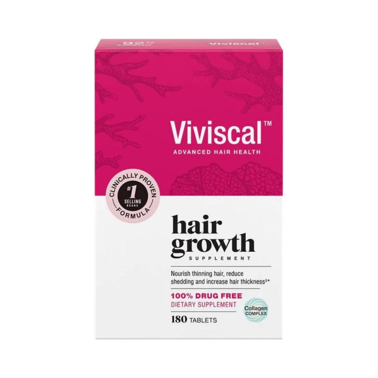 Viviscal Max Strength Supplement For Women 180 Tablets