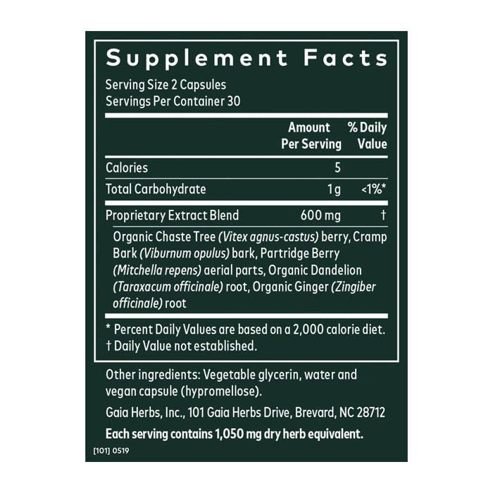 Gaia Herbs Fertility Support Phyto - 60 Capsules