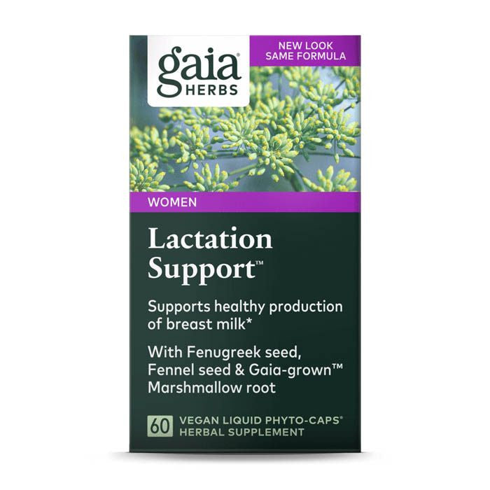 Gaia Herbs Lactation Support - 60 Capsules