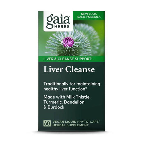 Gaia Herbs Liver Cleanse - 60 Capsules