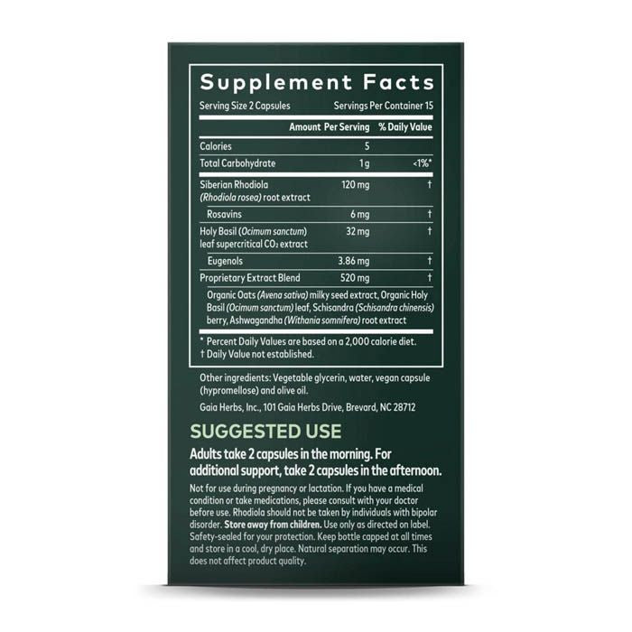 Gaia Herbs Stress Response - 30 Capsules