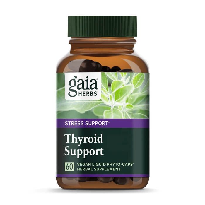 Gaia Herbs Thyroid Support - 60 Capsules